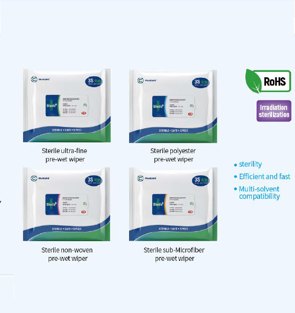 Khăn Lau Phòng Sạch Tiệt Trùng 3S WS01-WS02-WS03-WS04
