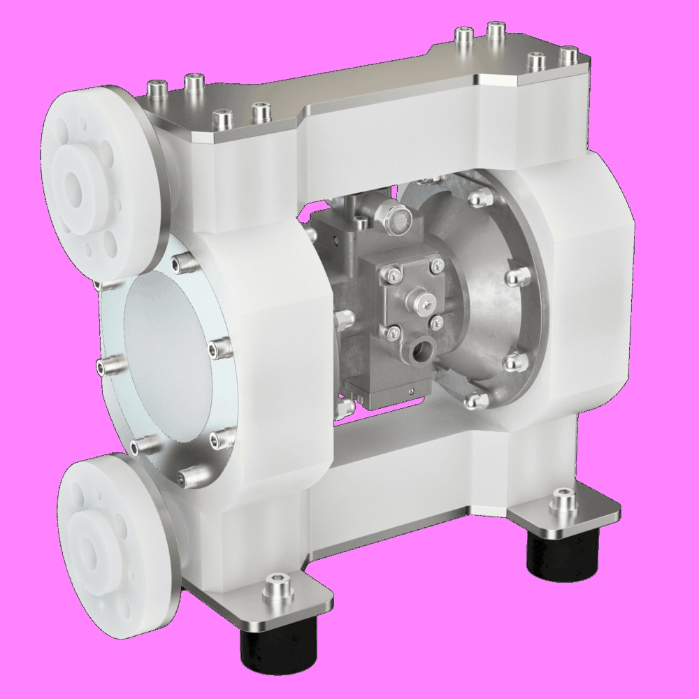 Bơm Màng Khí Nén DN15 PTFE 1/2” – Capitanio Italy