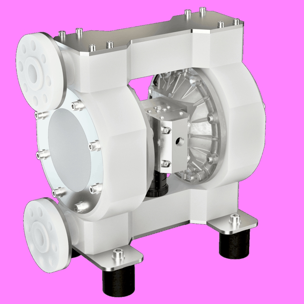 Bơm Màng Khí Nén AODD DN25 PTFE 1” – Capitanio DN