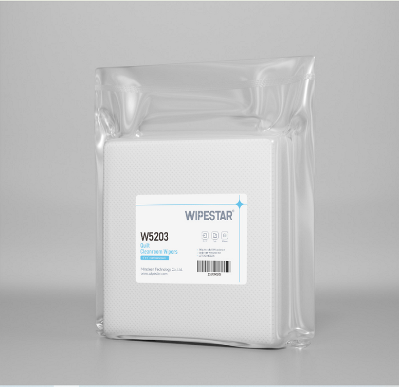 Khăn Lau Phòng Sạch Quilted W5203 2 Lớp 240GSM 9x9