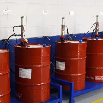 Ứng dụng máy bơm dầu nhớt khí nén Raasm Italy