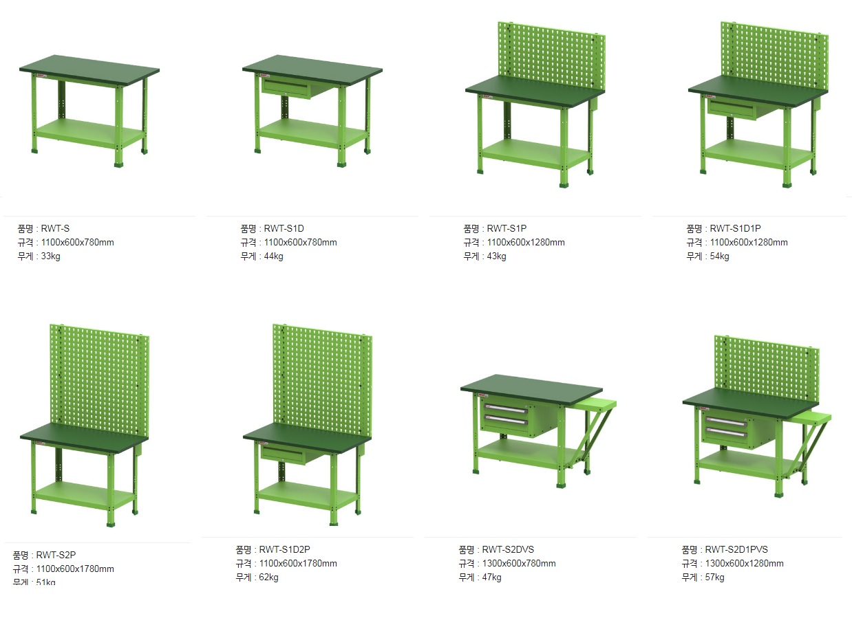 Bàn sắt công xưởng Rocky Hàn Quốc RWT-S