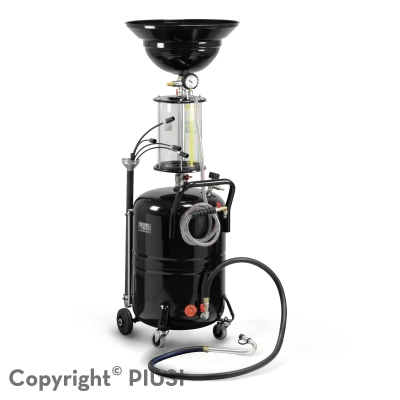 Bình hứng hút dầu thải nhớt thải động cơ Piusi Vacu-drainer 80